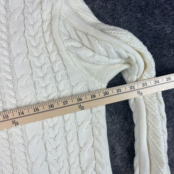 Scotch & Soda Chunky Cable Knit Crewneck Sweater Fisherman Pullover Men's M - Picture 6 of 11